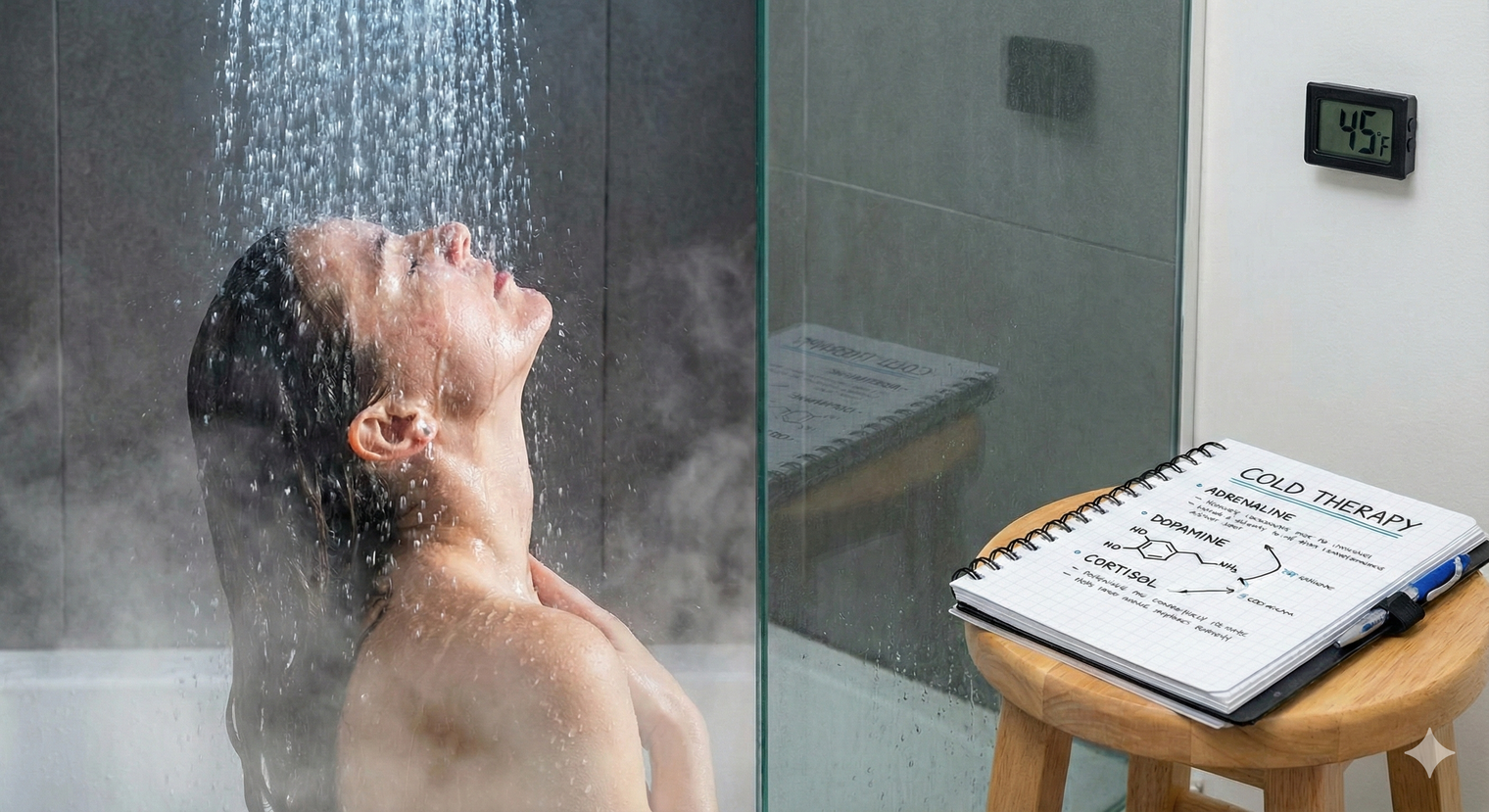 The Hormonal Power of Cold Water Therapy: How Cold Showers Reset Your Body and Mind